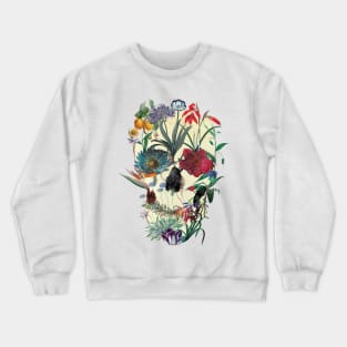 Botanical Skull Crewneck Sweatshirt